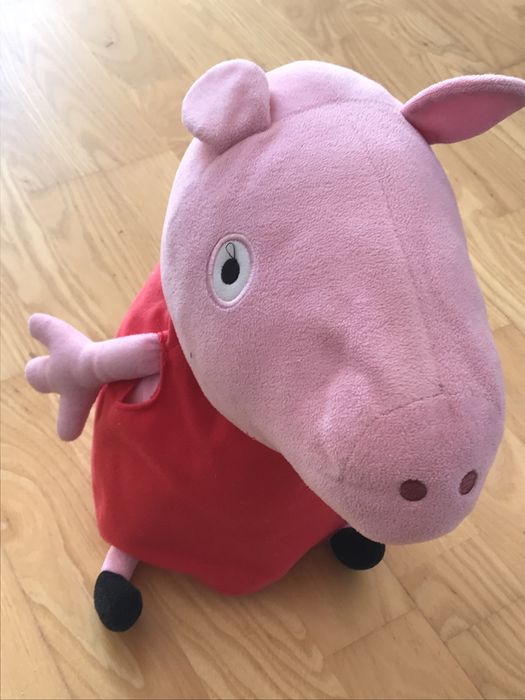 Duża pluszowa Świnka Peppa pluszak maskotka w sukience