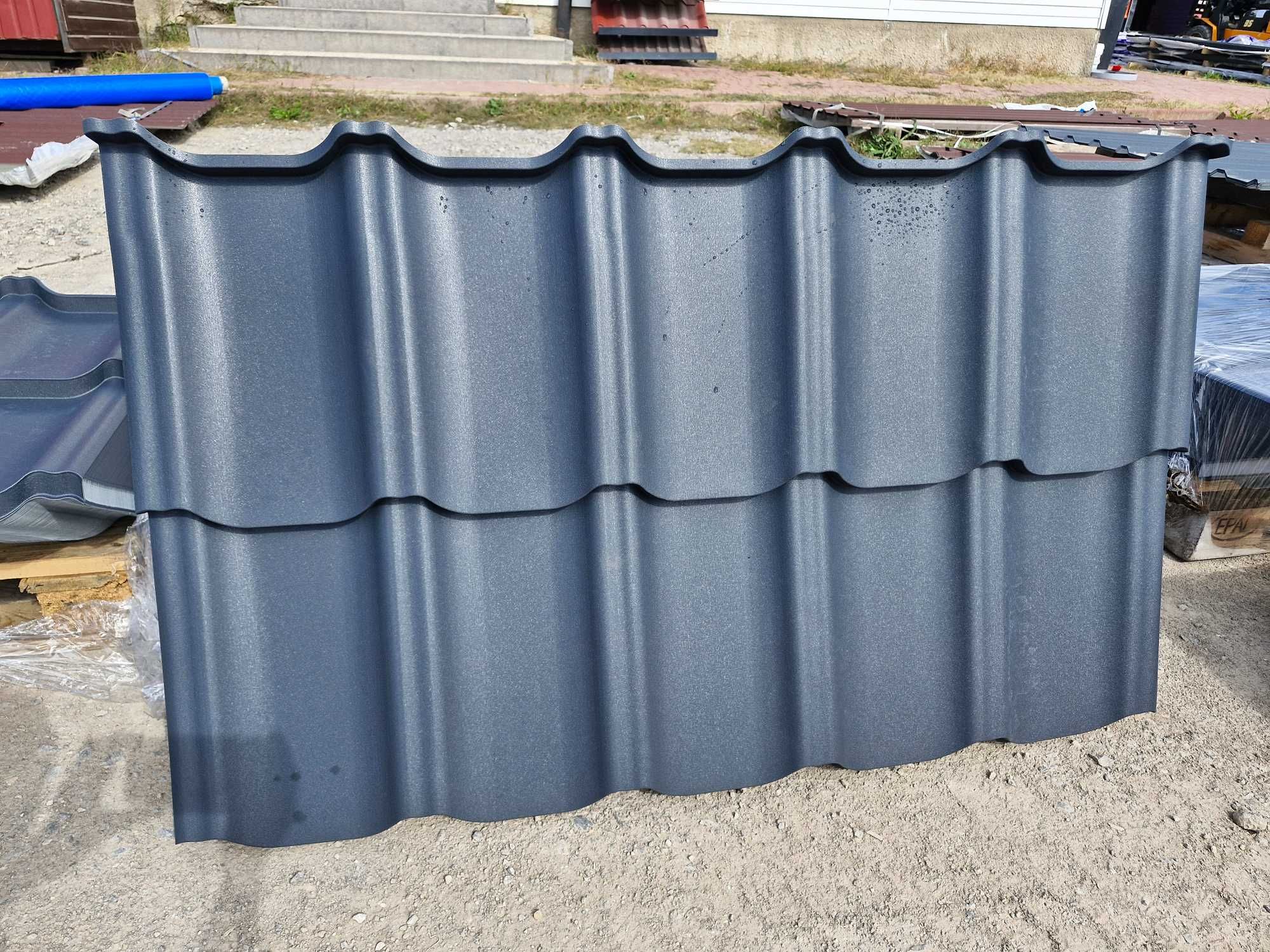 Blacha trapezowa na dach, garaż T18 Ral 7024 połysk GRUBA 0,70mm!!!