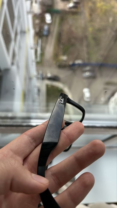 Ray-Ban Meta Wayfarer Large (52-54) Matte Black/Clear