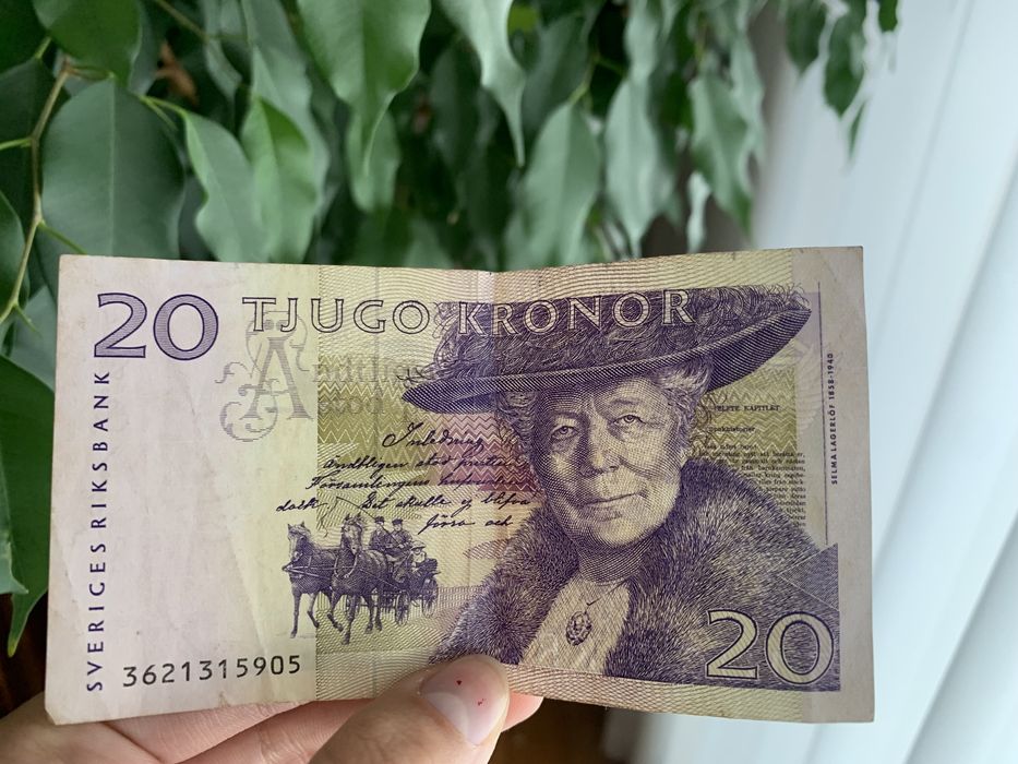 Nota antiga para coleção