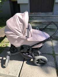 Каляска дитяча , люлька + прогулка, Bebetto pink