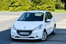 Peugeot 208 benzyna, biała, klima, 5 drzwi, opłacony, z DE