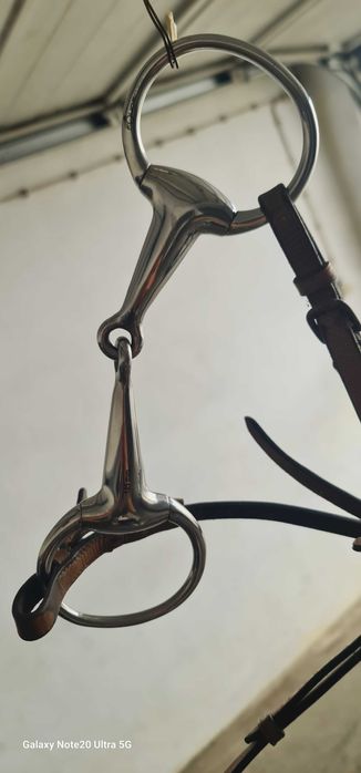 Freio ou arreio de cavalo 125mm completo "Praticamente sem uso"