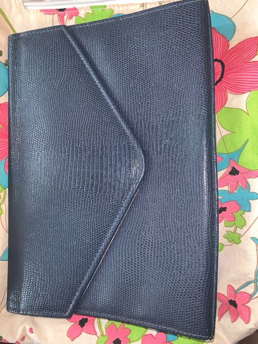 Klasyczna skórzana kopertówka