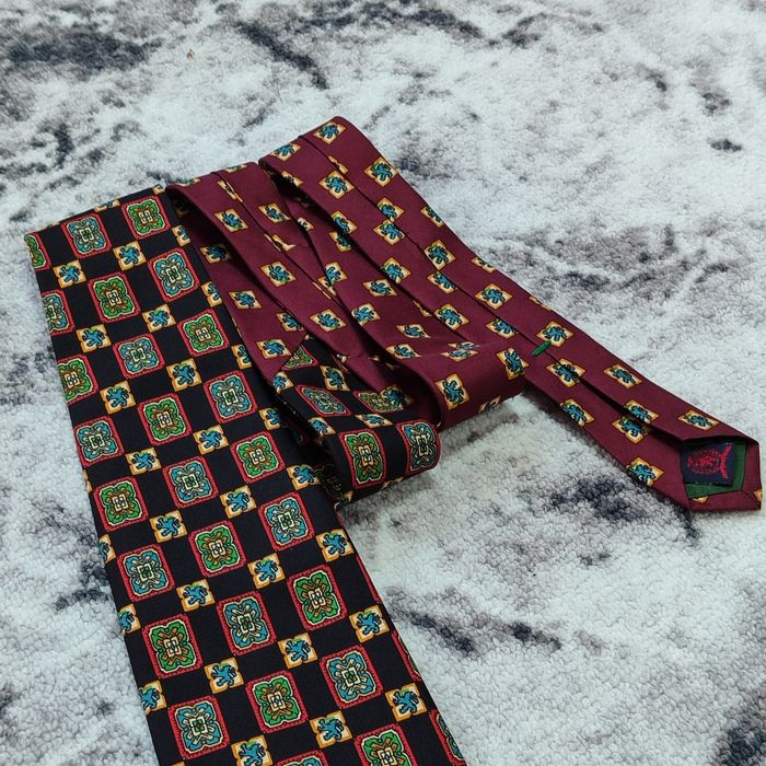 Tommy Hilfiger вінтажна шовкова краватка Томмі Хелфігер