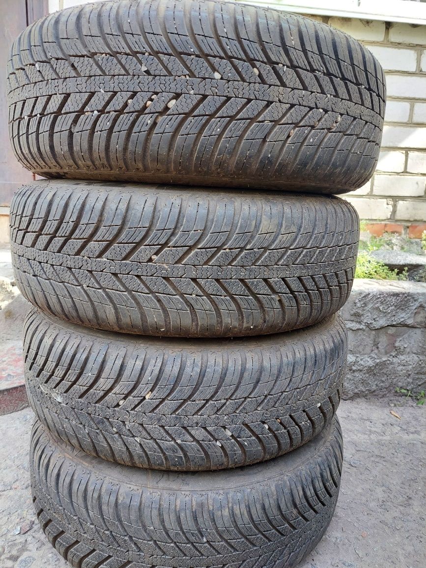 Колеса Шкода Фабия. 5/100/14. Шины Всесизонка 185/60/14.