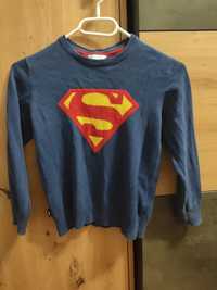Sweterek 110-116 dla chłopczyka niebieski