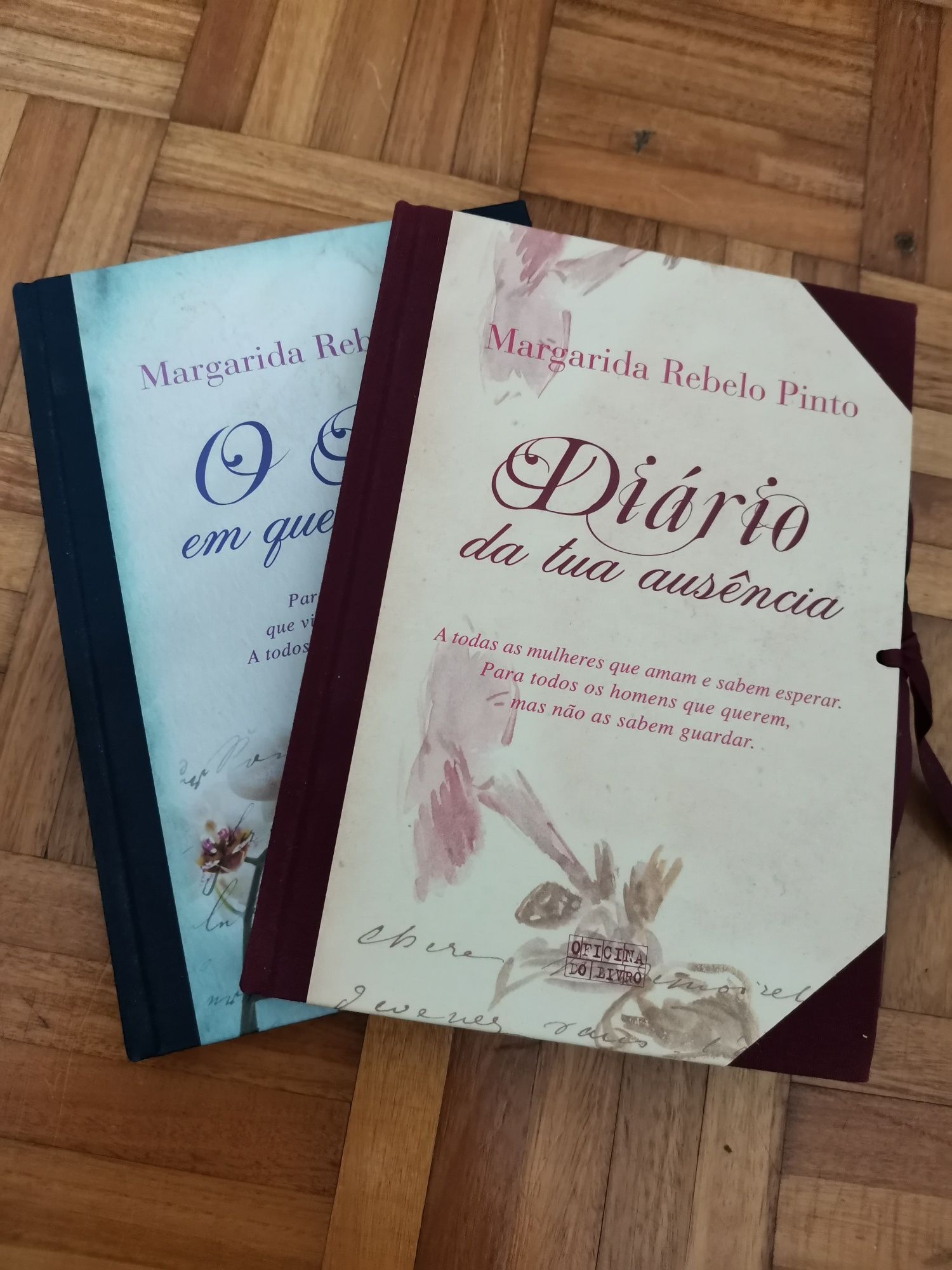 Conjunto livro Margarida Rebelo Pinto
