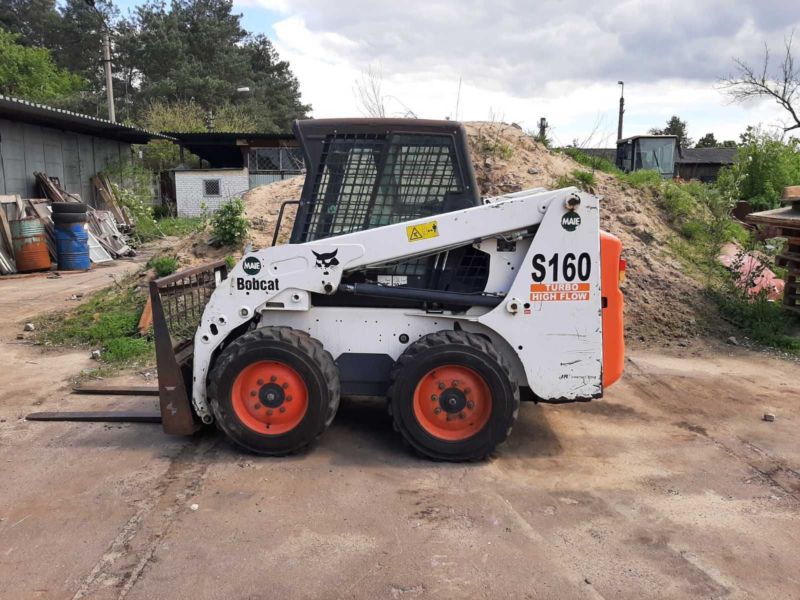 Міні-навантажувач Bobcat S 160,  Bobcat, погрузчик, Бобкет