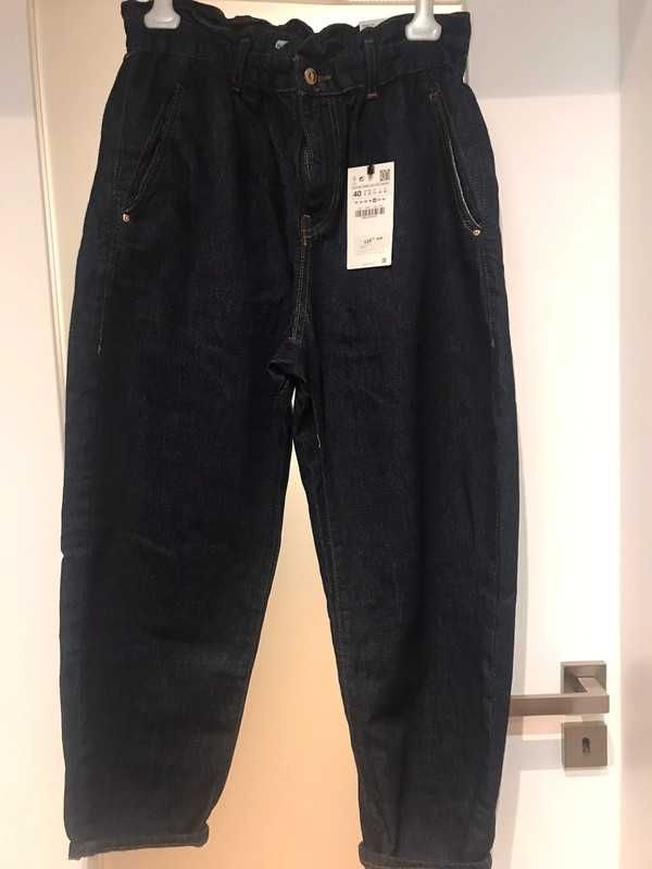 Spodnie jeansowe Baggy ZARA l/xl