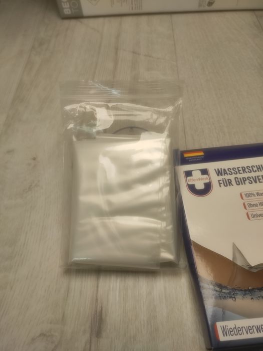 Wodoodporny pokrowiec na gips na rękę 3 sztuki