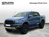 Ford Ranger Raptor SalonPL|Bezwypadkowy|SerwisASO|Gwarancja|FVAT23%|HAK|Roleta|213KM|4x4