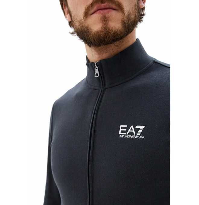 EMPORIO ARMANI EA7 sportowy dres NIGHT BLUE kompletny Oryginał