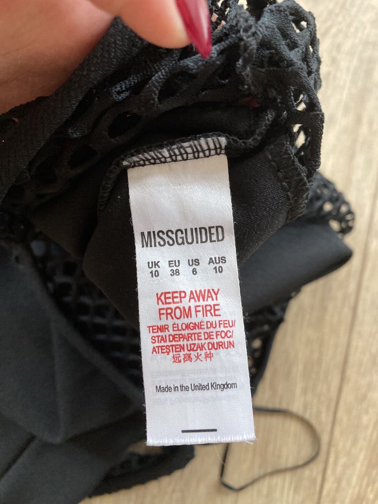 Missguided nowa sukienka koktajlowa r. M