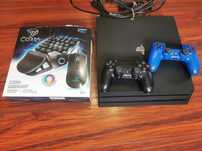 Playstation 4 Pro plus COBRA DK01 Mysz + Klawiatura