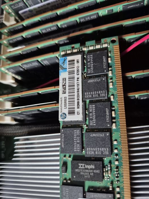 RAM SAMSUNG 16GB 2Rx4 PC3-12800R, M393B2G70QH0-CK0