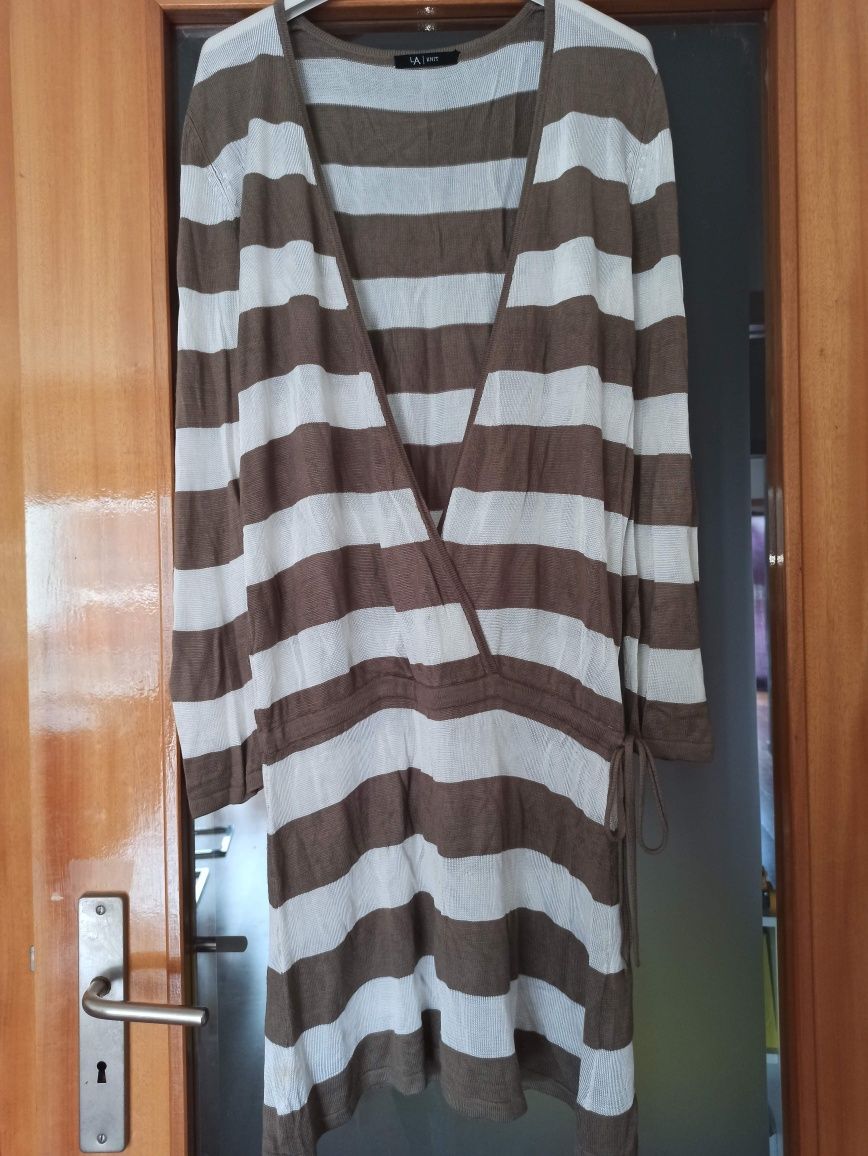Vestido / túnica (malha fina) anidor tam L
