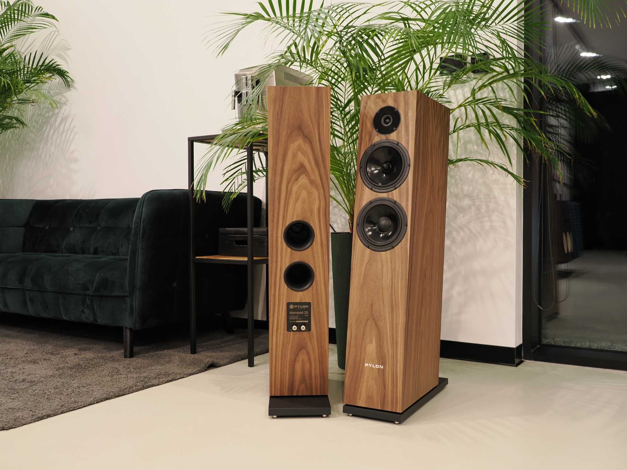 Pylon Audio Diamond 28 MKII kolumny podłogowe orzech amerykański nowe