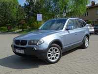 BMW X3 4x4 * 2.0d 150KM * Klima * Skóra * Super Stan * Okazja!!