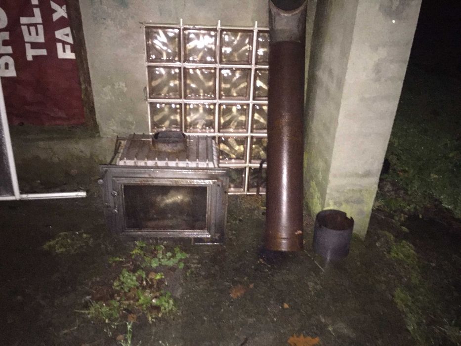 Wklad kominkowy malo uzywany