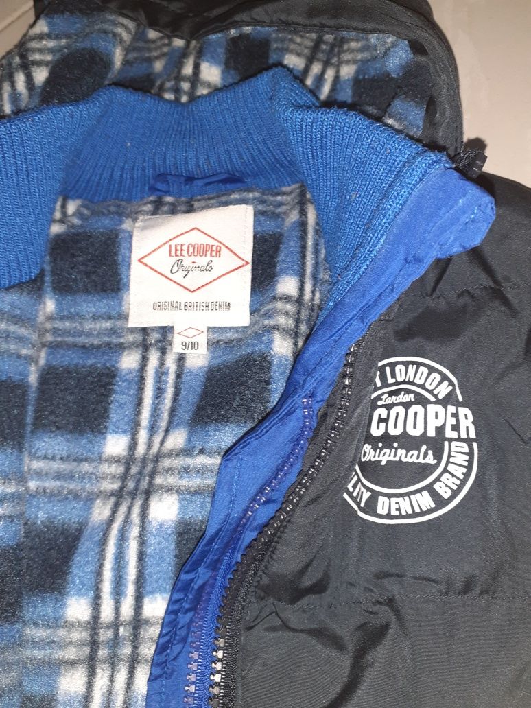 Casaco marca Le Cooper 9 10 anos.