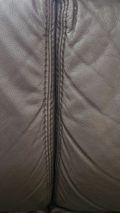 Narożnik skóra ciemny brąz,