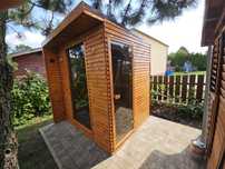 Sauna zewnętrzna fińska model Kopenhaga