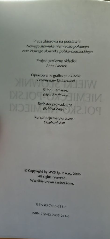 Wielki słownik niemiecko-polski, polsko-niemiecki