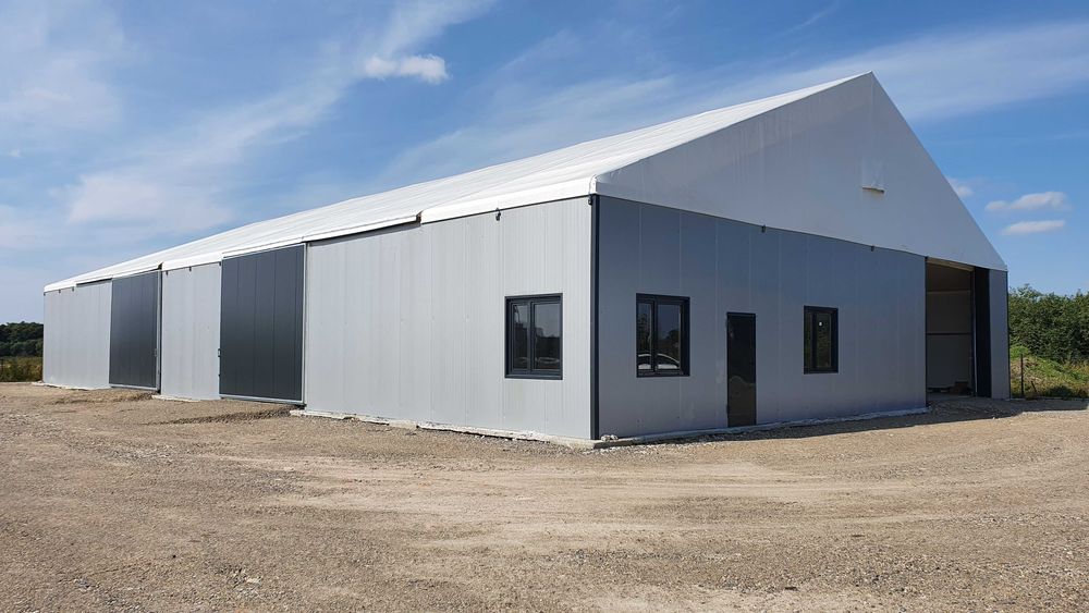 Hala namiotowa magazynowa, produkcyjna, do jazy konnej - Producent