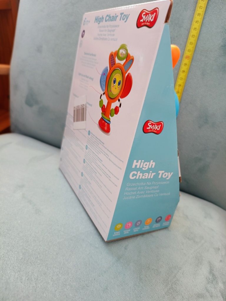 Smiki High Chair Toy, grzechotka z przyssawką