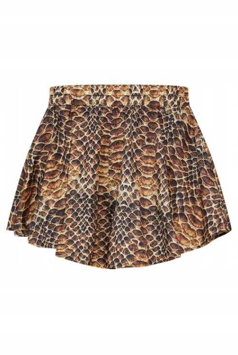 Nowe spódnico spodenki szorty w panterkę PrettyLittleThing r. 40