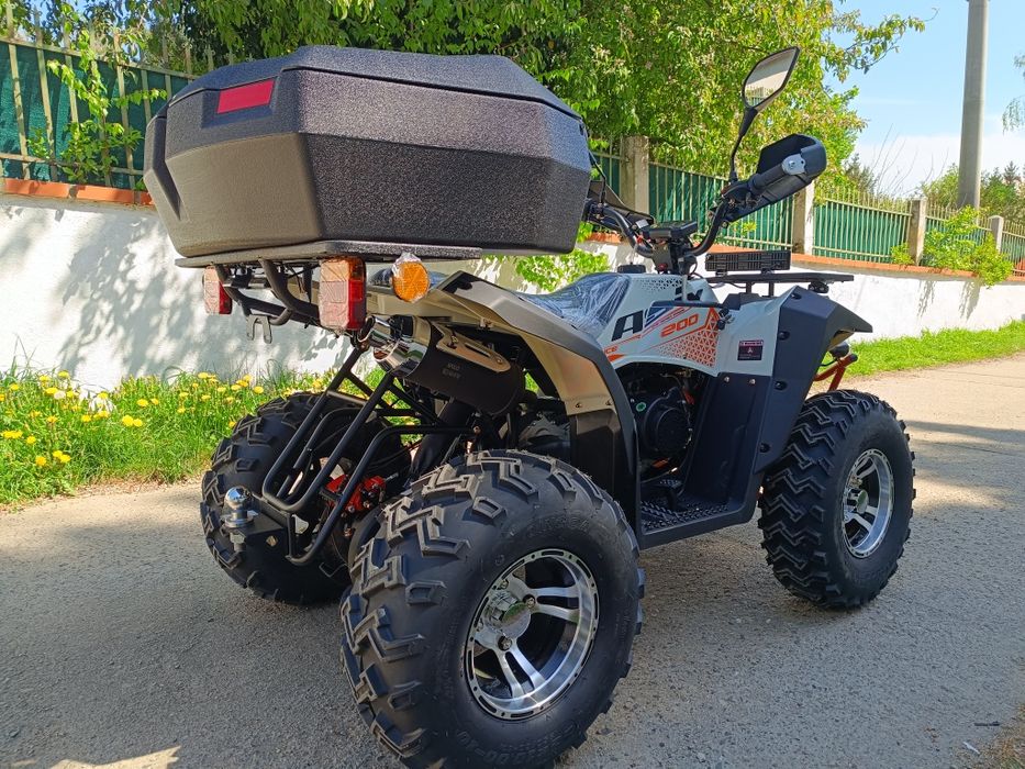 Duży QUAD ASIX MAGNUM 250 Z Homologacją RATY Transport