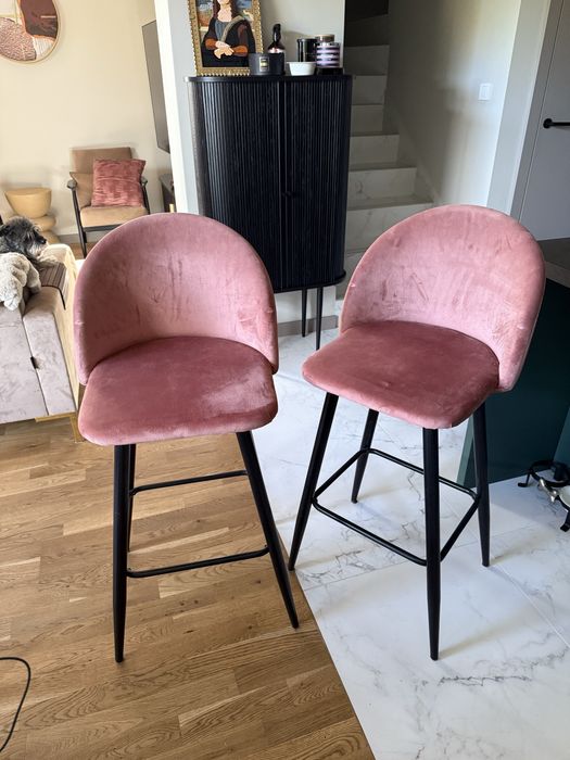 Krzesła / Hokery komplet jak nowe