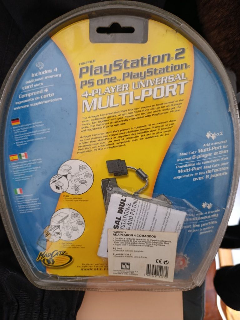Adaptador 4 comandos playstation