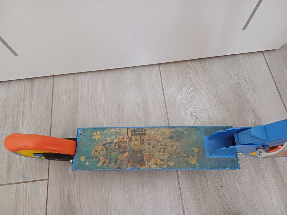 Hulajnoga Chłopięca Niebieska PSI PATROL Regulacja Hamulec Wysyłka!