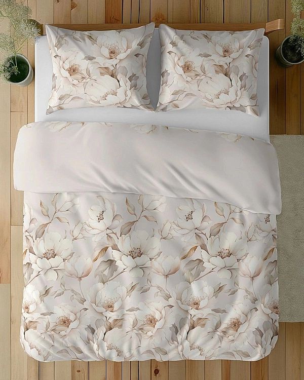 Komplet pościeli BAWEŁNIANEJ VICENZA 220x200/3 części elegancka z wzor
