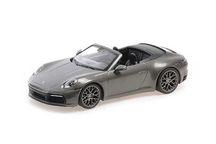 Porsche 991 (992) Carrera 4S Cabriolet 2019 Green Minichamps 1:18