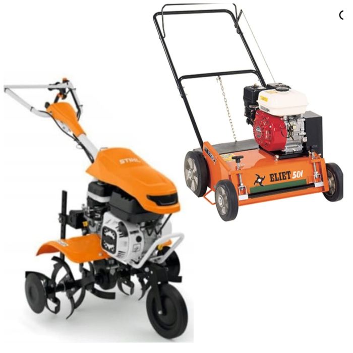 Wypożyczę glebogryzarka spalinową stihl MH 600+wertykulator+inne