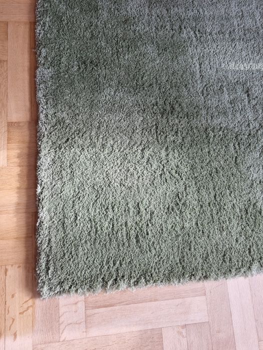 Ekskluzywny dywan Velvet, NOWY, poliester 100%, 80x150cm zielony