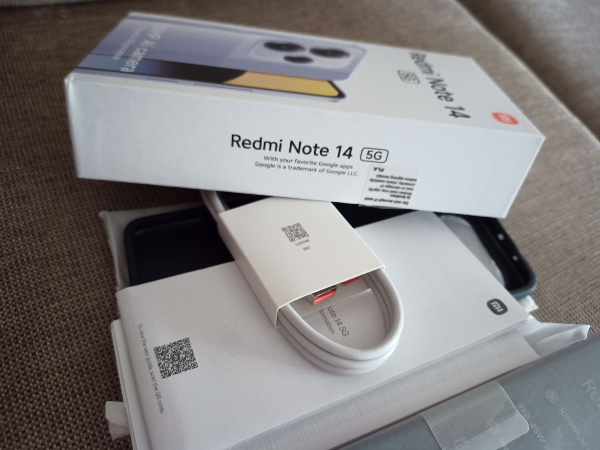 Xiaomi Redmi Note 14 5G, 8 RAM x256 memória