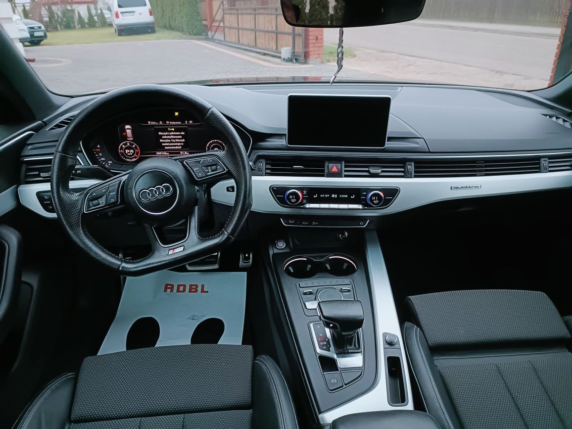 Audi A4 B9 2.0 TDI Quattro Sport S-LINE