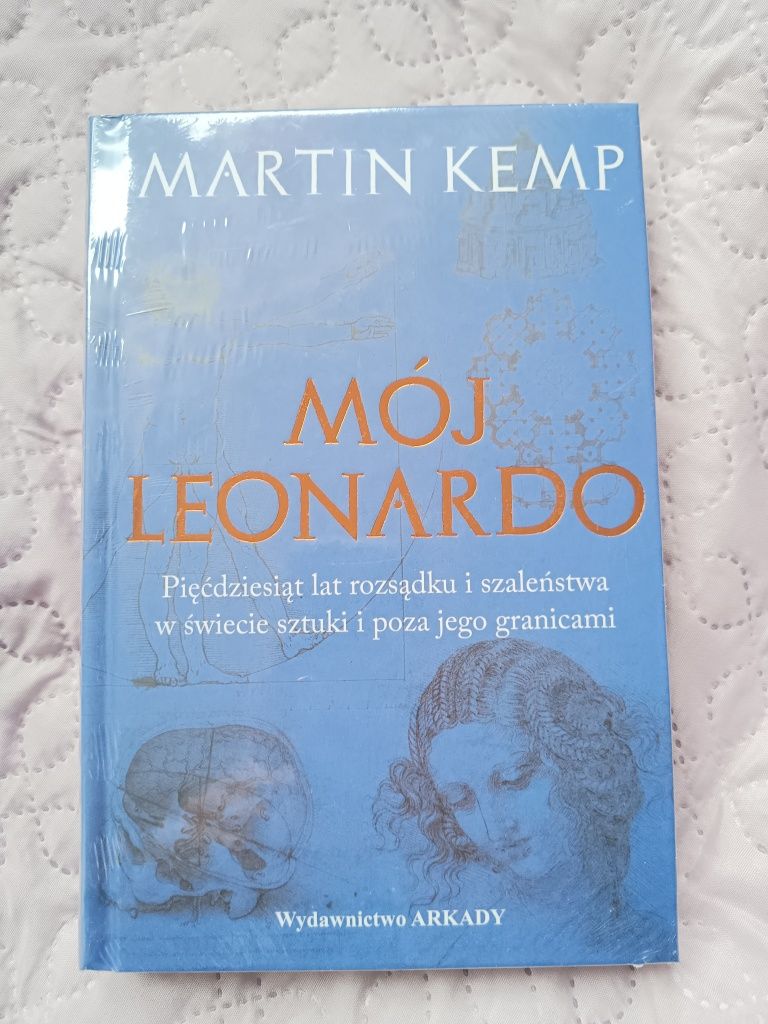 Mój Leonardo - Martin Kemp , stan idealny, zafoliowana