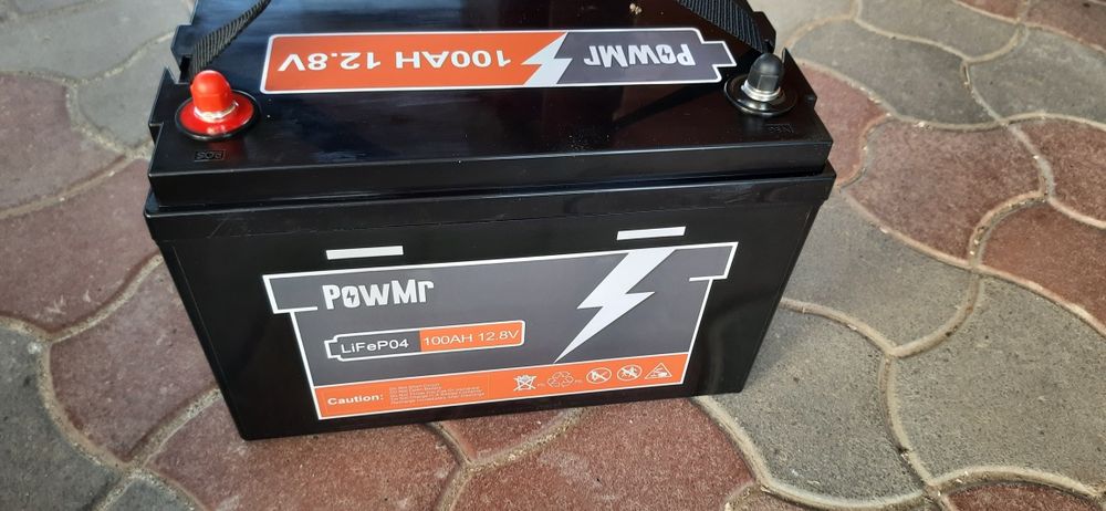 Акумулятор lifepo4  Powmr 12.8v 100ah
