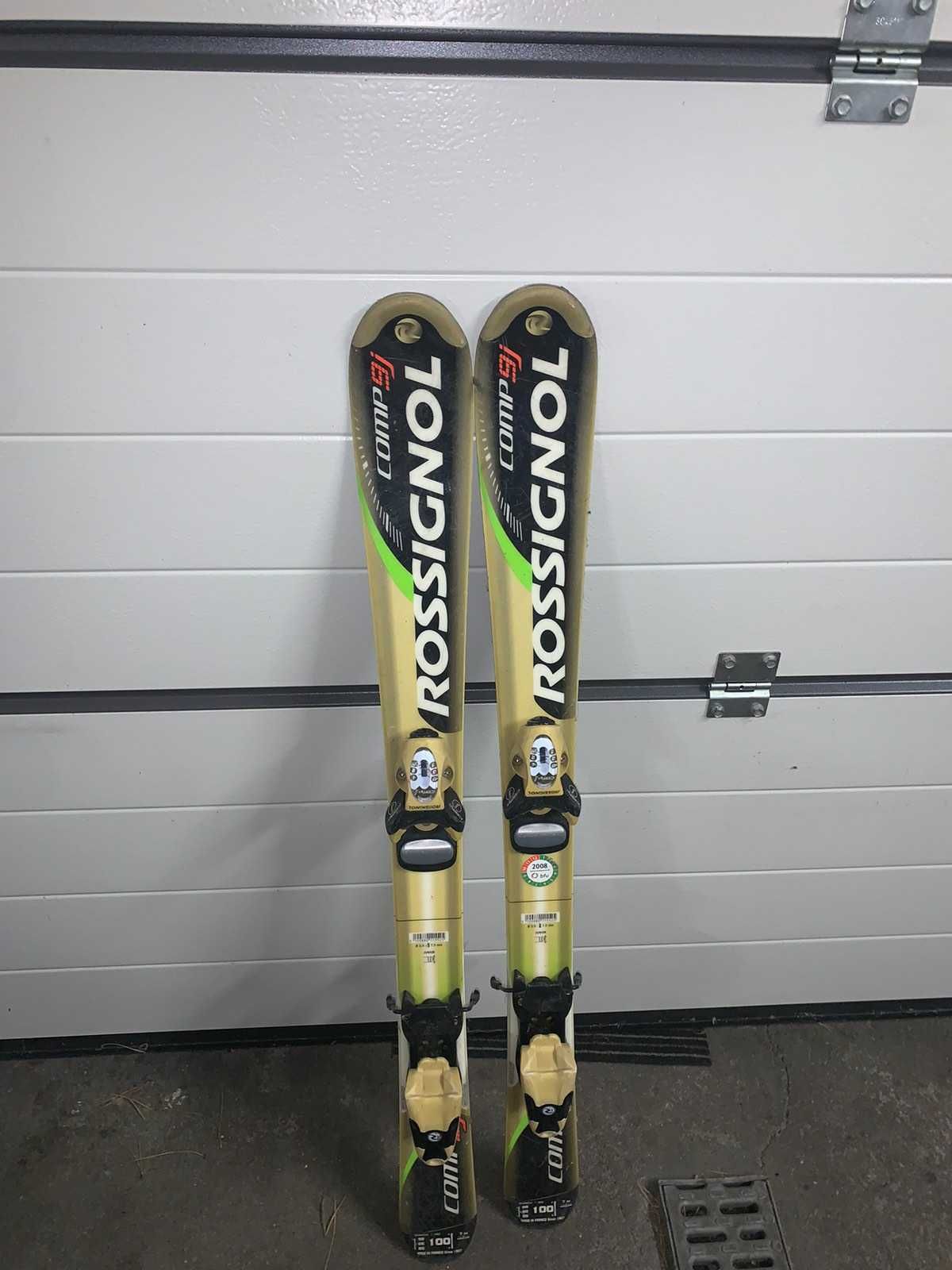 Narty Rossignol Comp 9J 100cm, narty juniorskie