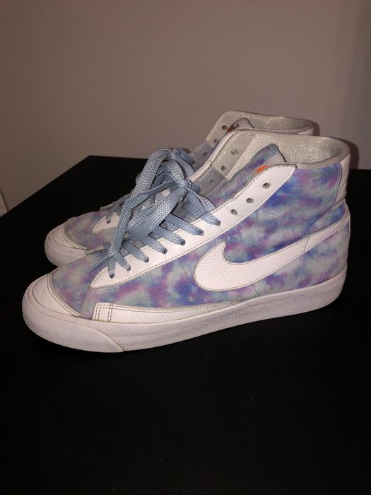 Nike blazer by you tie dye sb high mid og vintage grateful rare