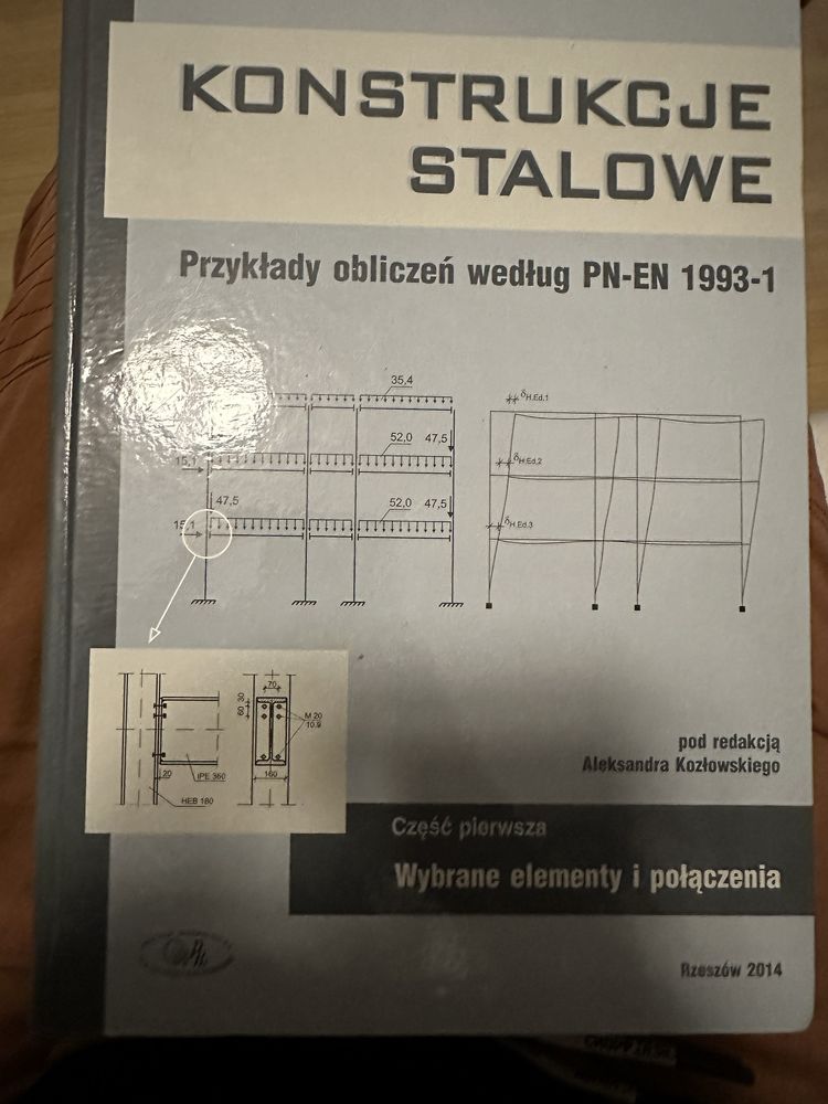 Konstrukcje stalowe przyklady obliczen Kozlowski