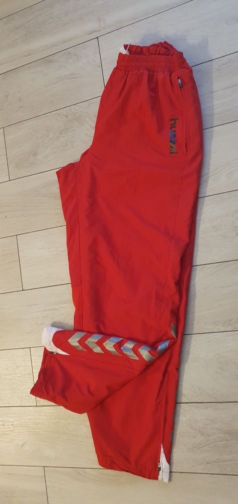 Spodnie dresowe Hummel XL czerwone