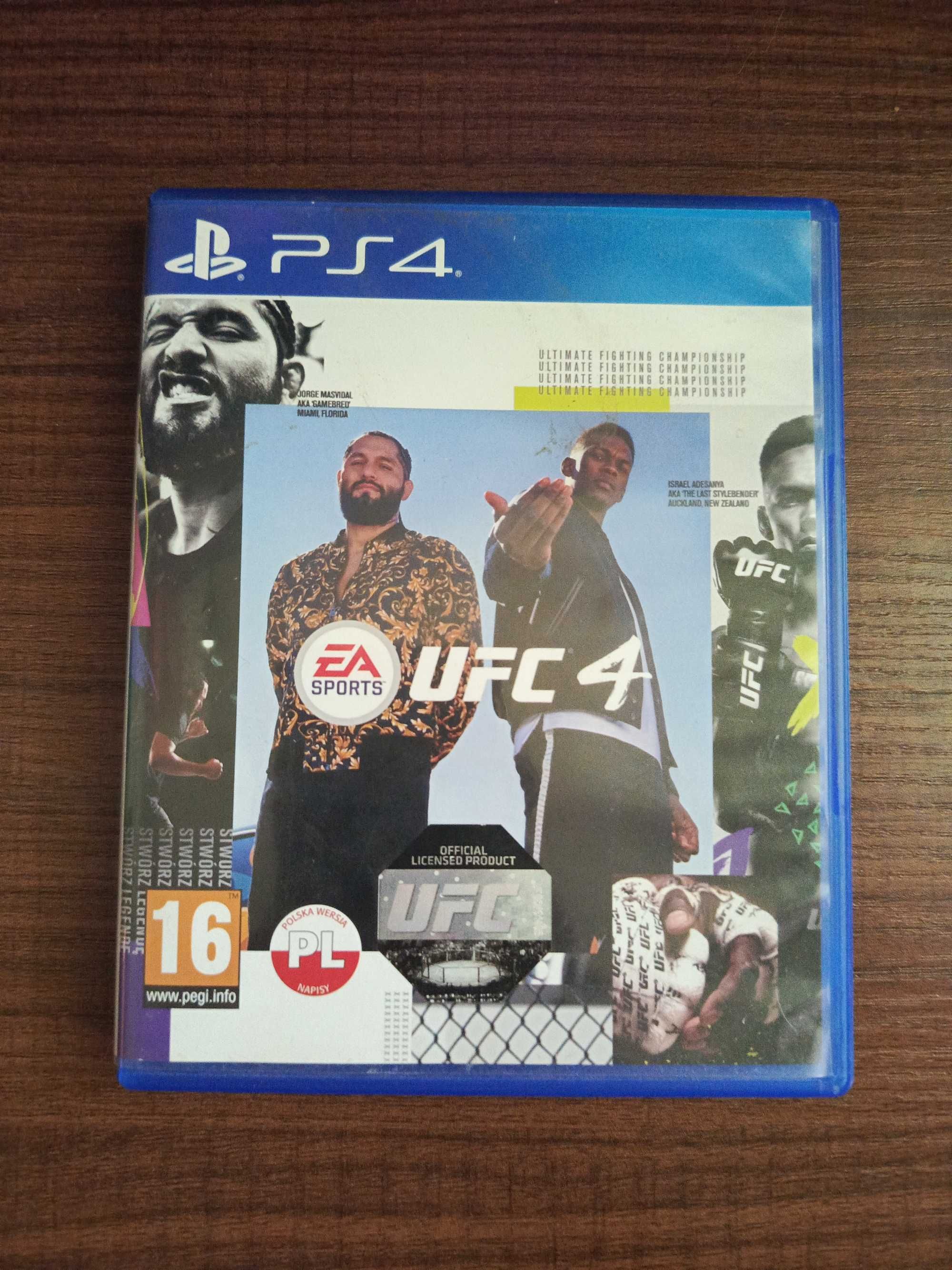 Gra UFC 4 na PS4