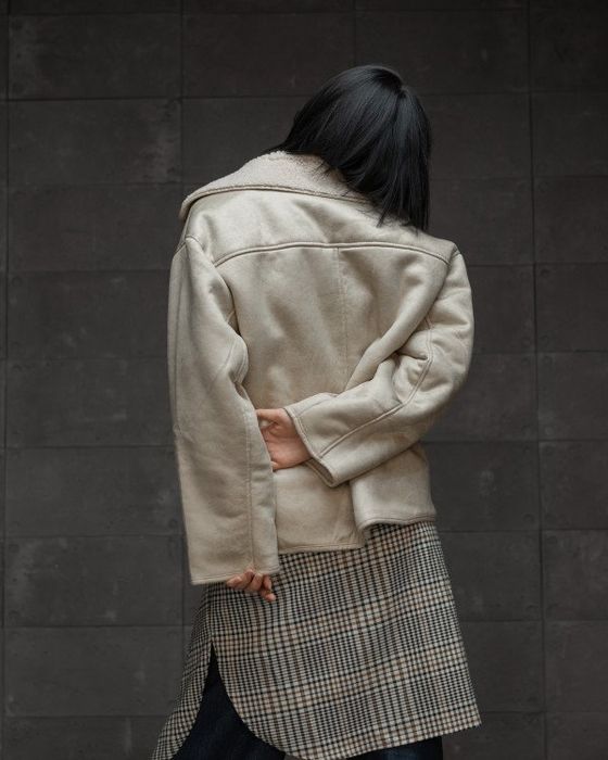 Бежева дублянка