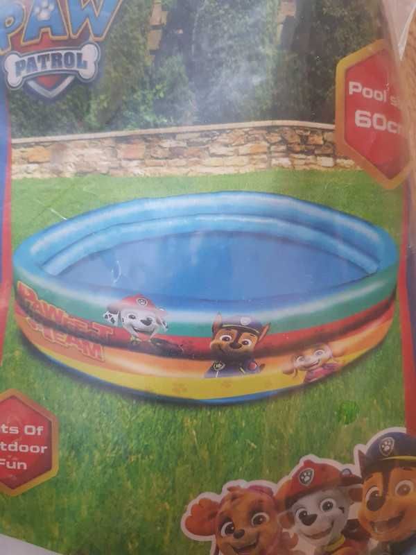 NOWY Basen psi patrol 60 cm